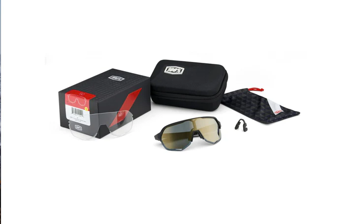 100% S2 - Soft Tact Off White - Hiper Red Multilayer Mirror Lens - Image 5