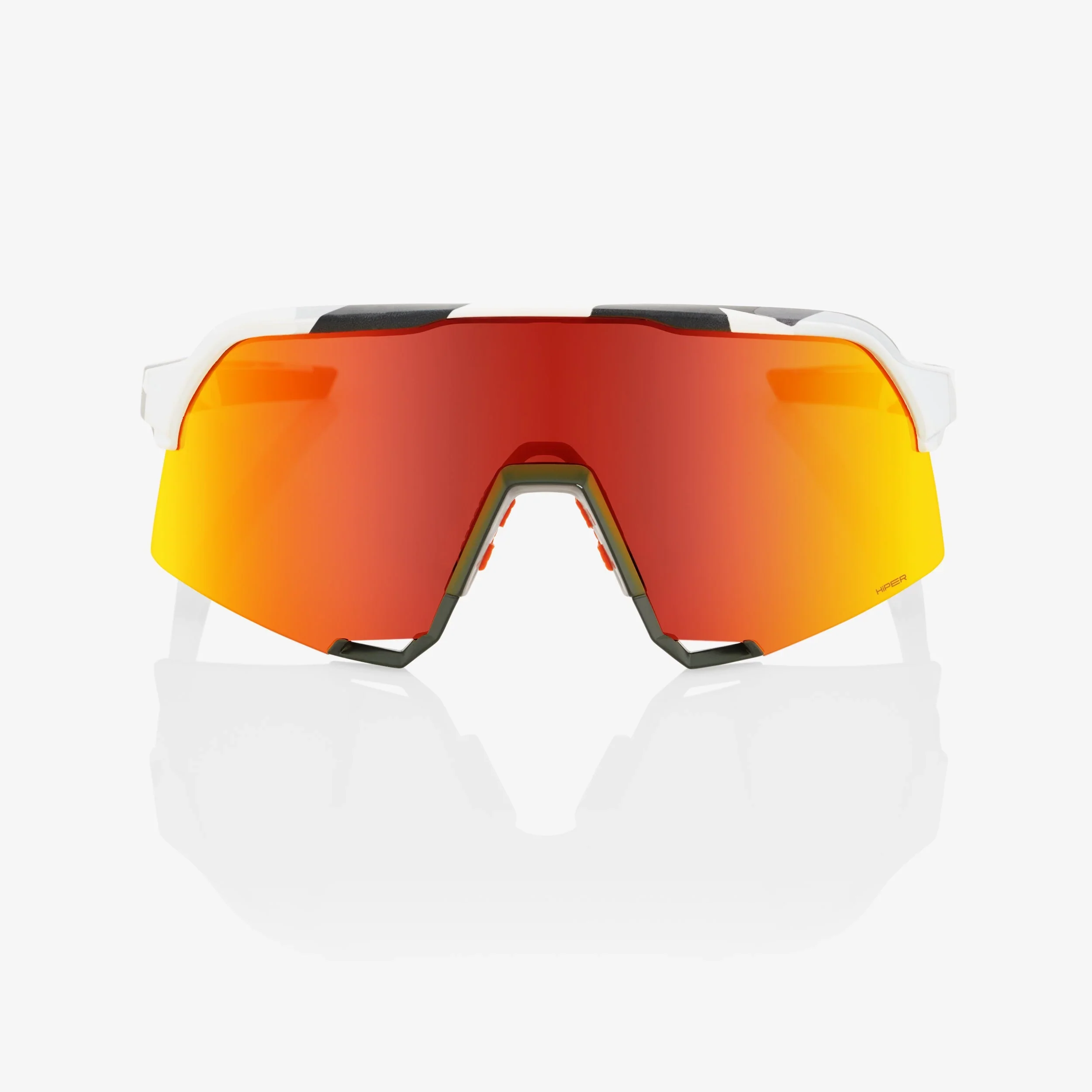 100% S3™ Soft Tact Grey Camo HiPER® Red Multilayer Mirror Lens - Image 2