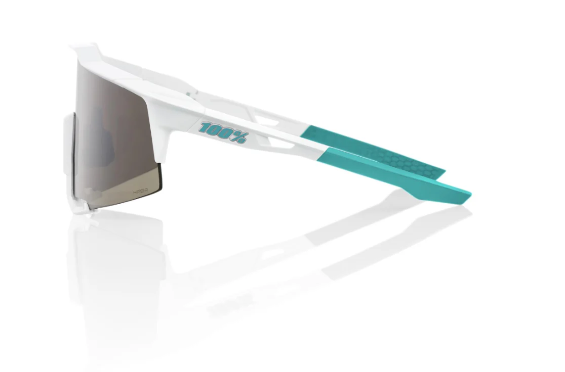 100% Speedcraft - Bora Hans Grohe Team White - HiPER Silver Mirror Lens - Image 3