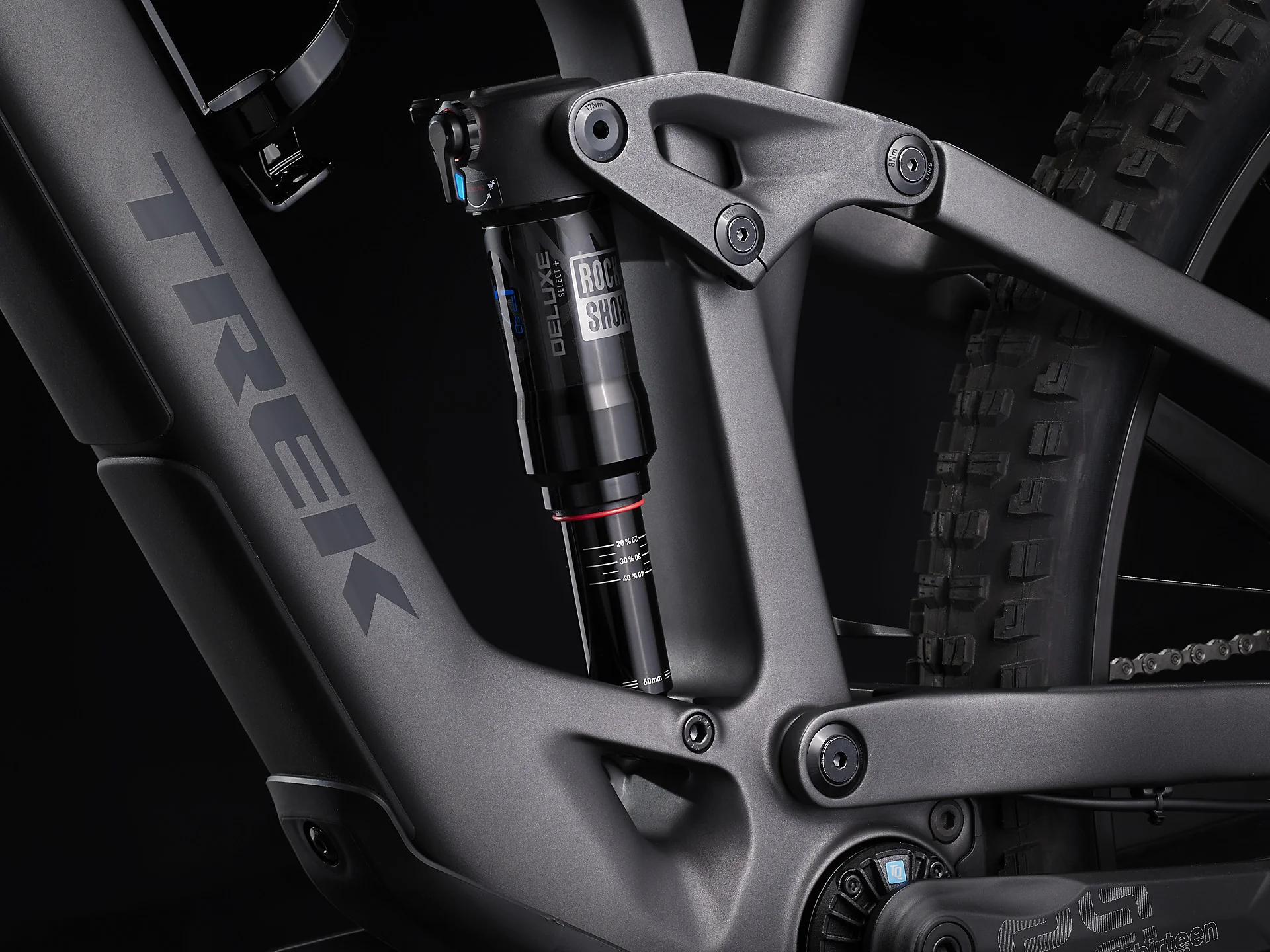 2024 Trek Fuel EXe 9.5 - Matte Dnister Black - Image 10