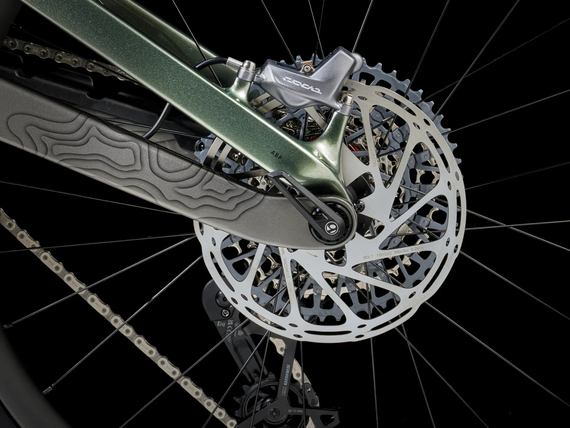 2024 Trek Slash 9.8 GX AXS T-Type Gen 6 - Lichen Green - Image 10