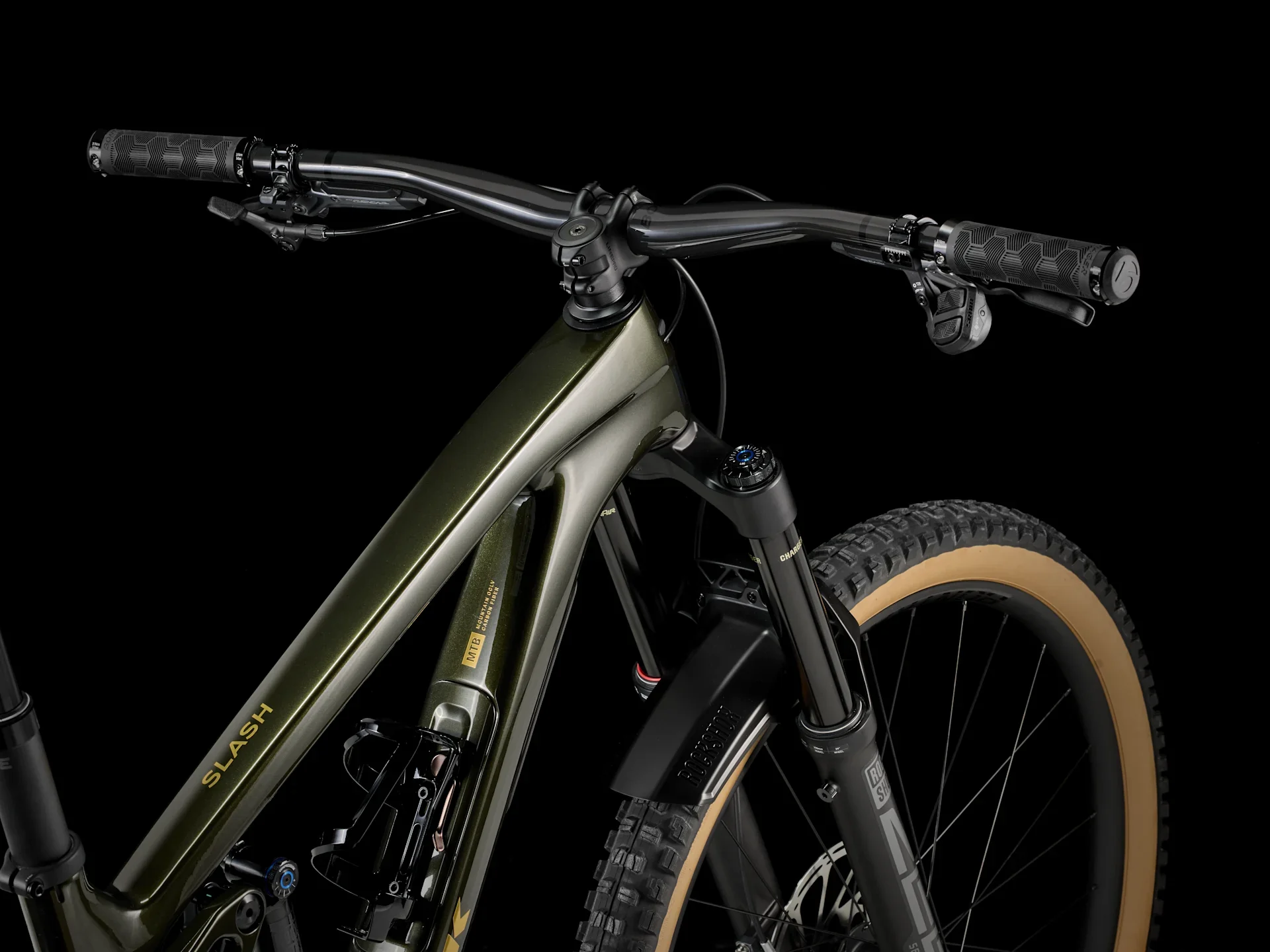 2025 Trek Slash 9.8 GX AXS T-Type Gen 6 - Black Olive - Image 3