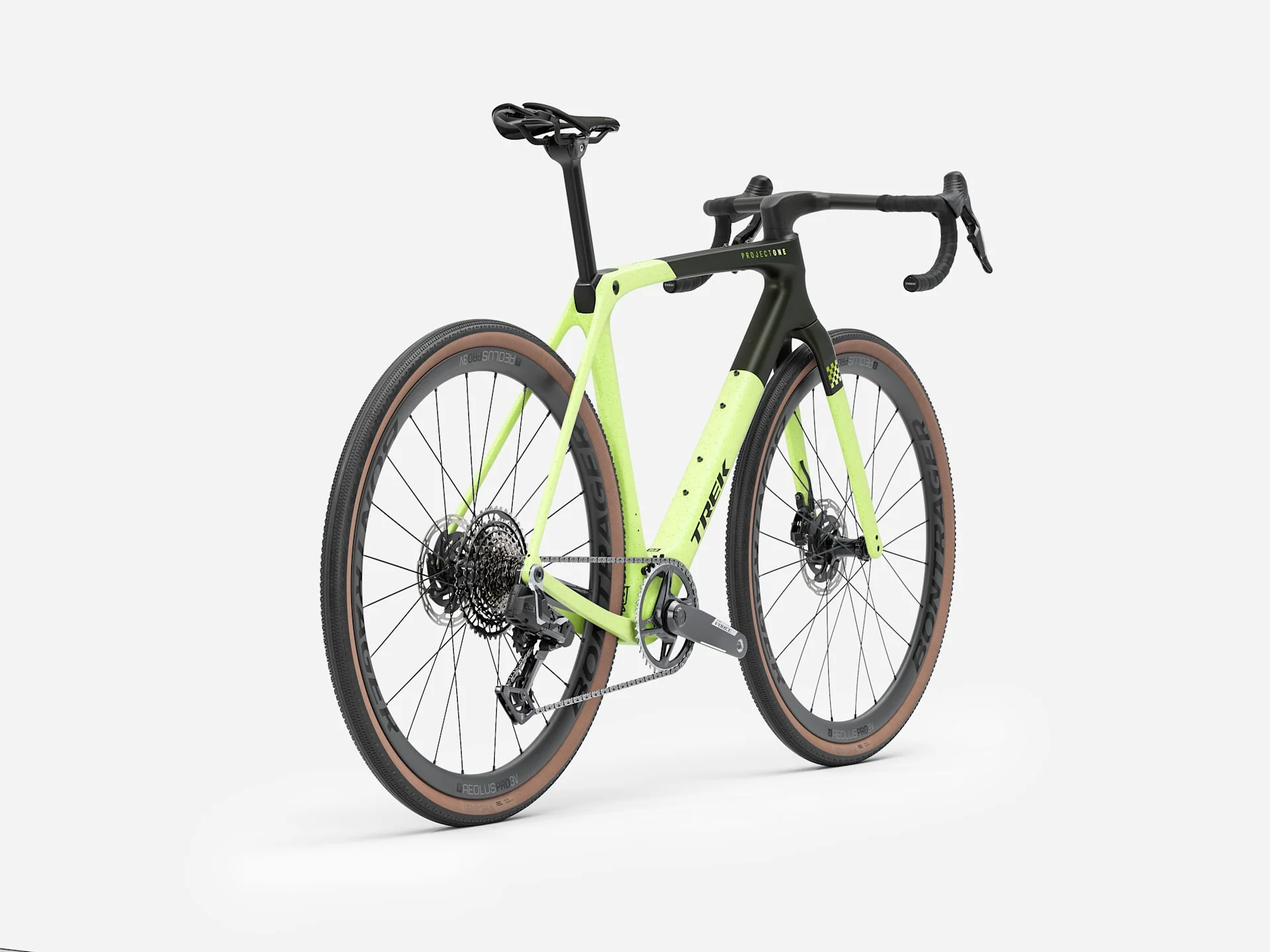 2026 Trek Checkmate SLR 7 AXS - Olive Drab/Glowstick - Image 3