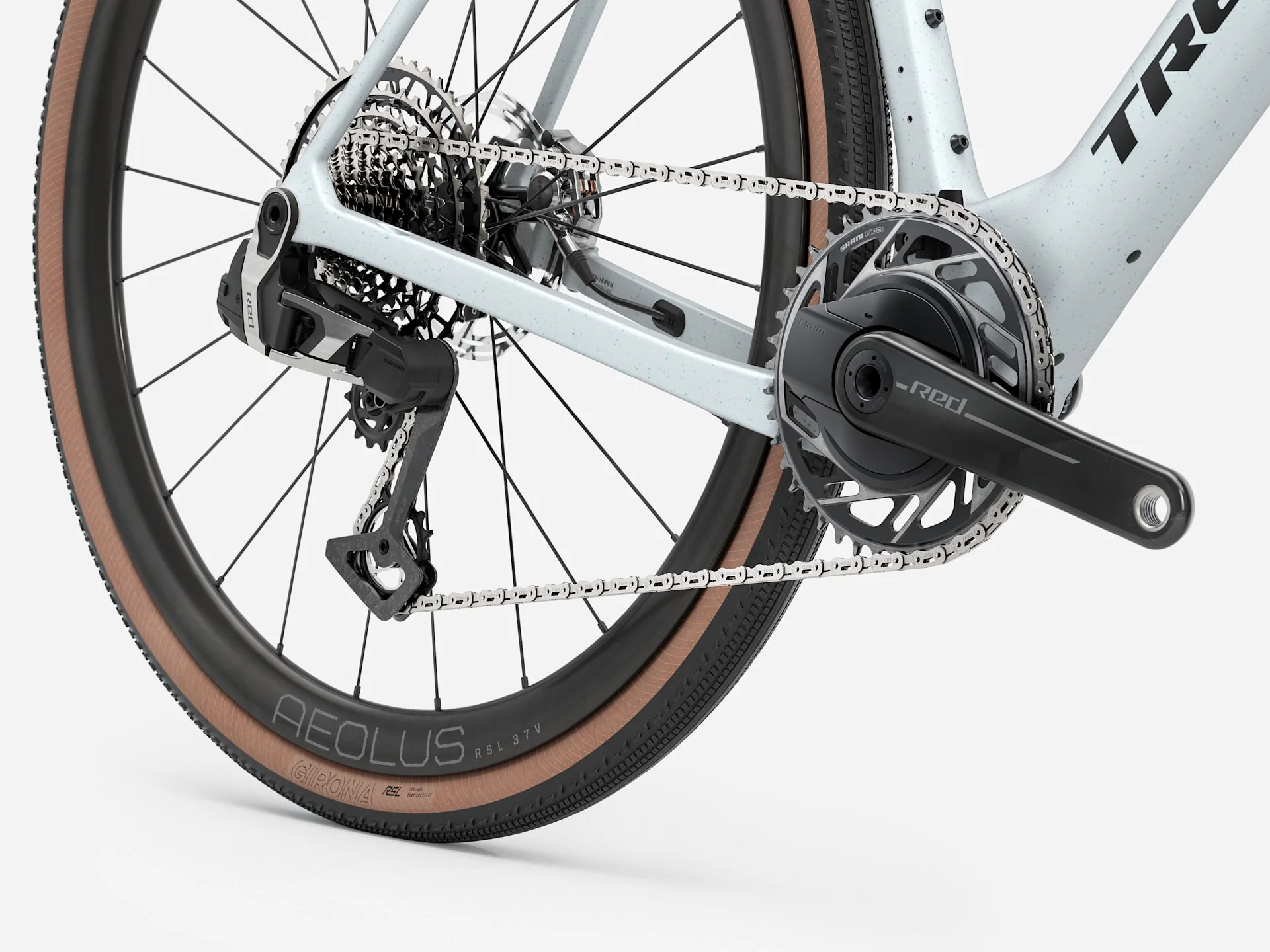 2026 Trek Checkmate SLR 9 AXS - Matte Hex Blue/Plasma Grey Pearl - Image 4