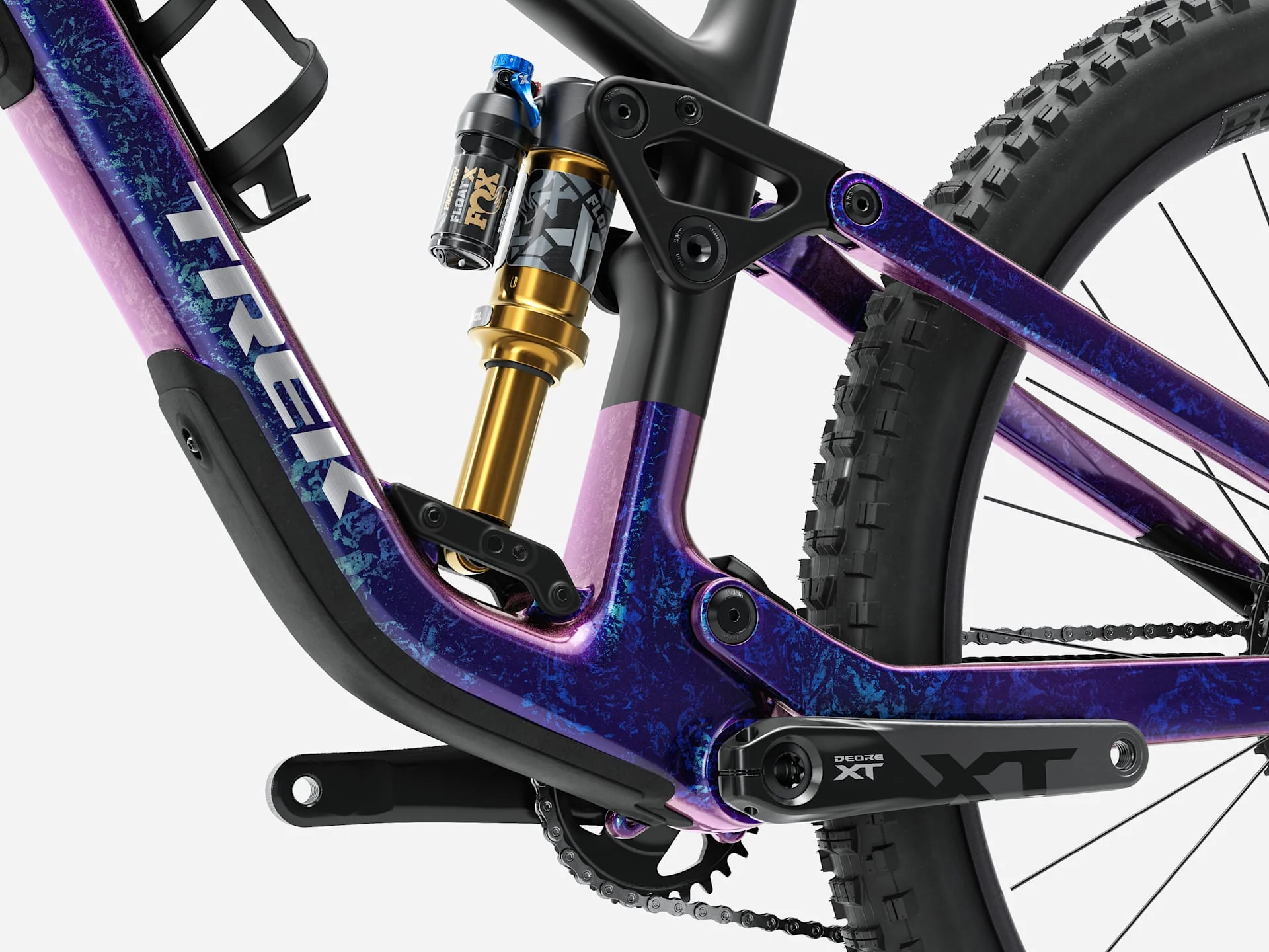2026 Trek Fuel EX 9.8 XT Di2 Gen 7 - Purple Phaze/Amethyst Marble - Image 3