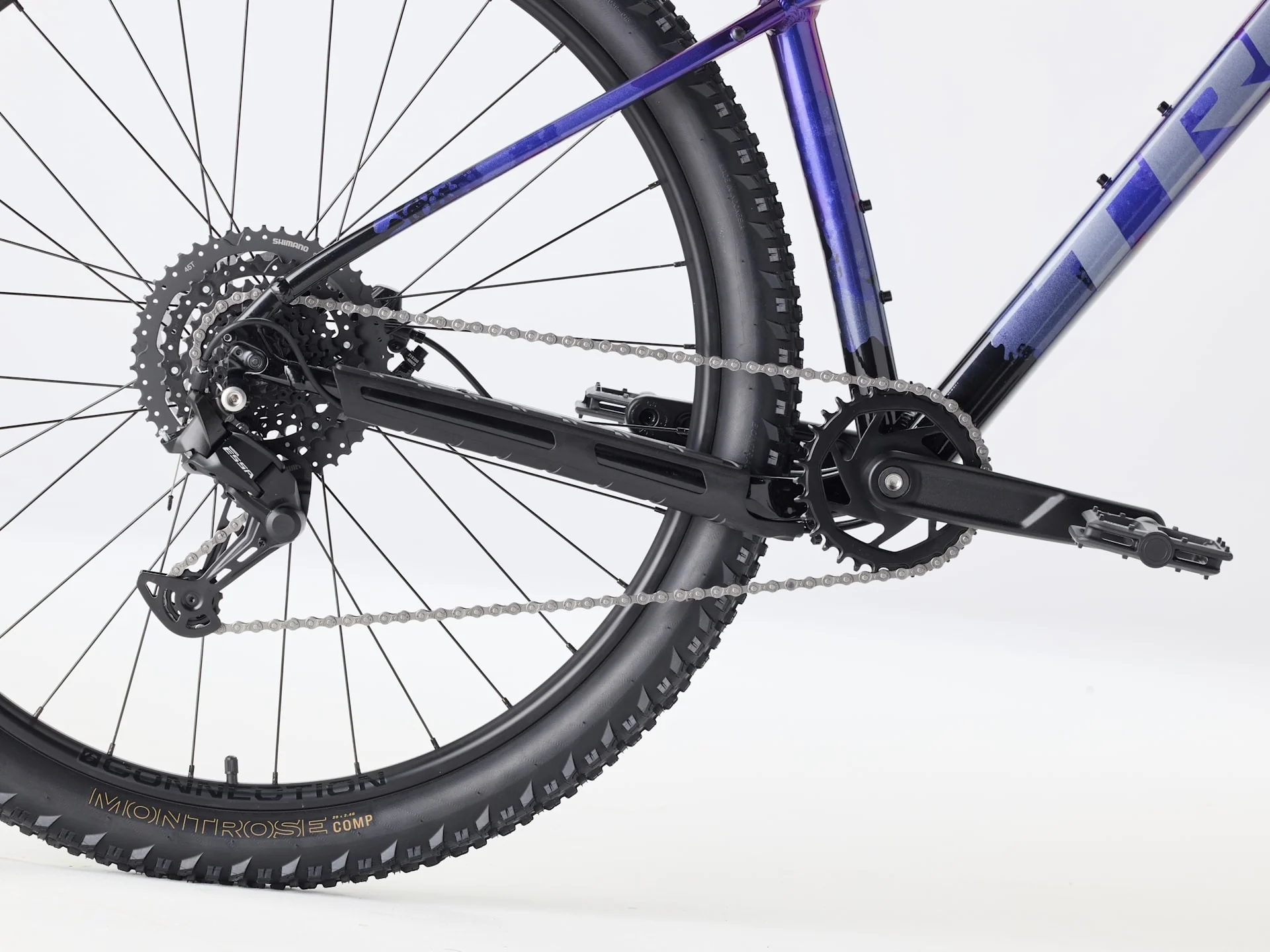 2026 Trek Marlin 4 Gen 3 - Purple Flip/Black Fade - Image 5