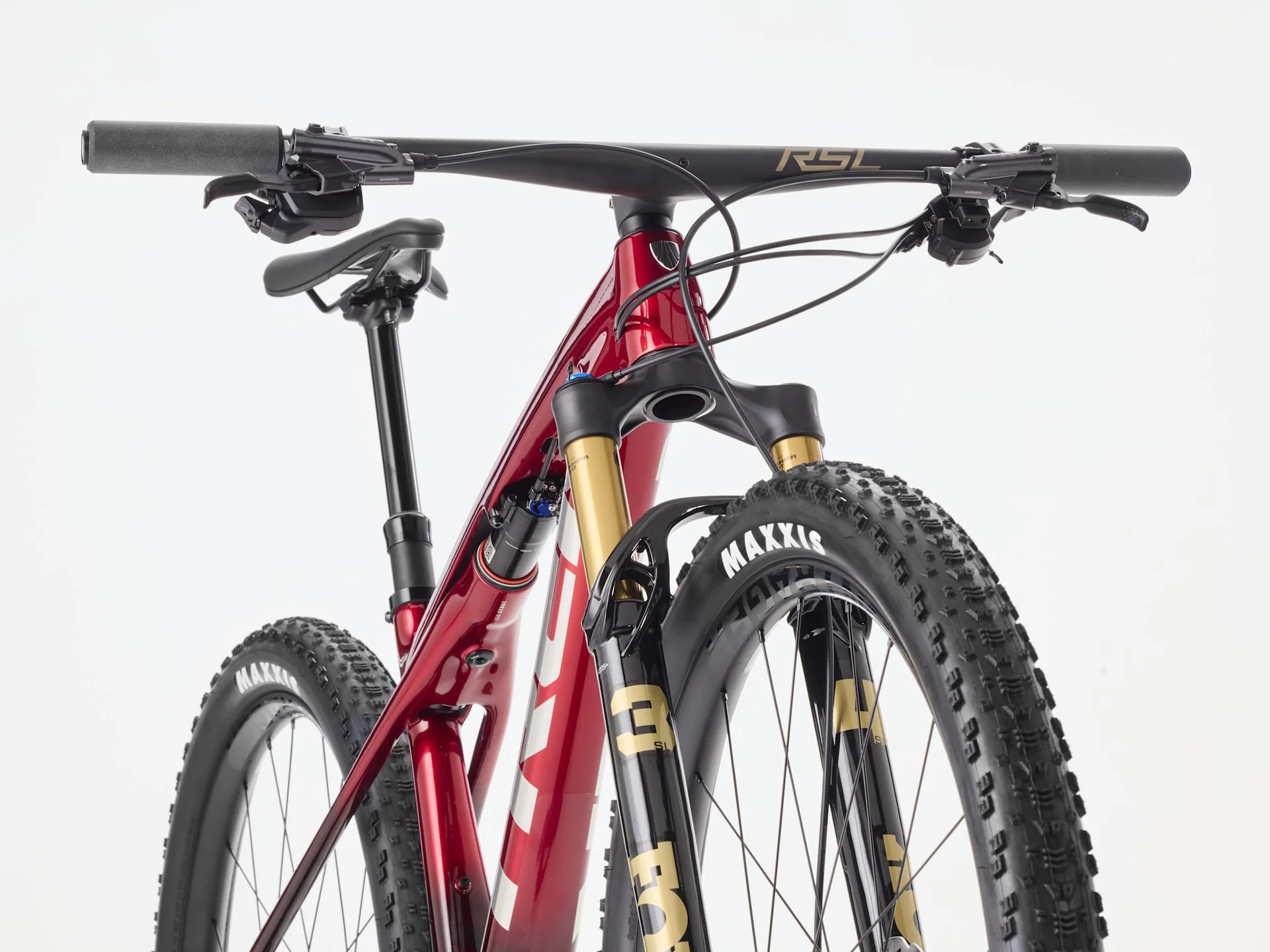 2026 Trek Supercaliber SLR 9.8 XT Di2 Gen 2 - Red Smoke/Drizzle - Image 3