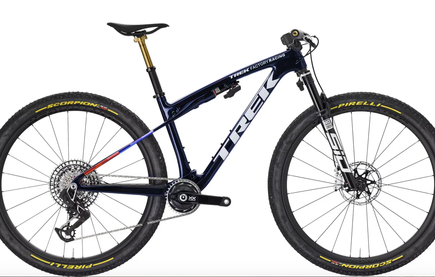 2026 Trek Supercaliber SLR 9.9 XX Flight Attendant Gen 2- Navy Smoke - Image 2