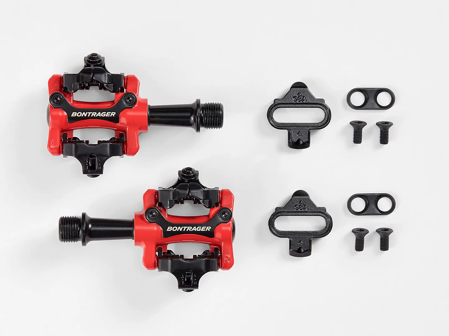 Bontrager Comp MTB Pedal Set - Red - Image 3