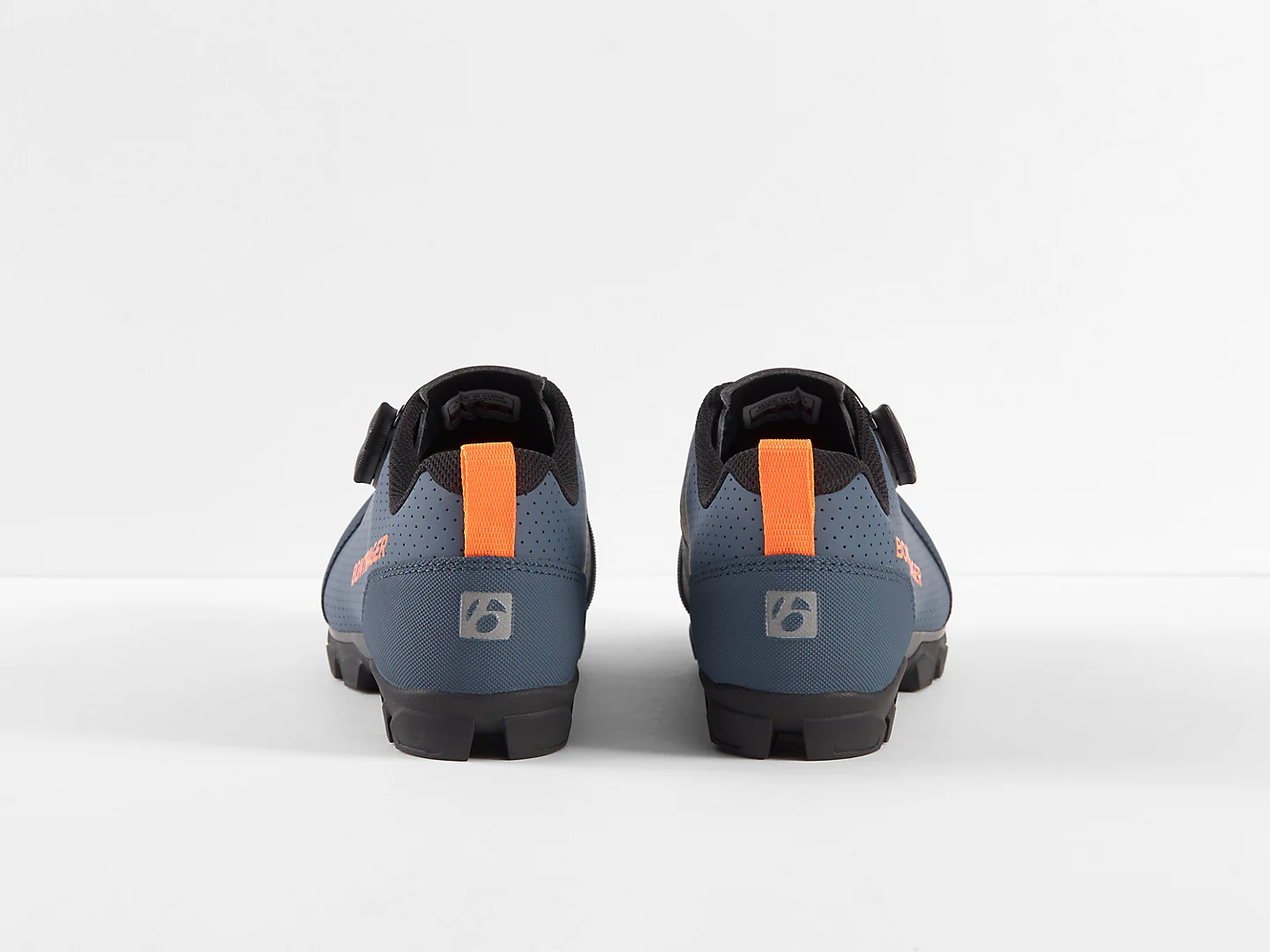 Bontrager Evoke Mountain Bike Shoes - Battleship Blue/Radioactive Orange - Image 6