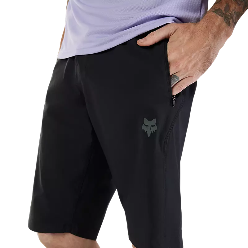 2025 FOX Ranger Lined Shorts  Black - Image 3
