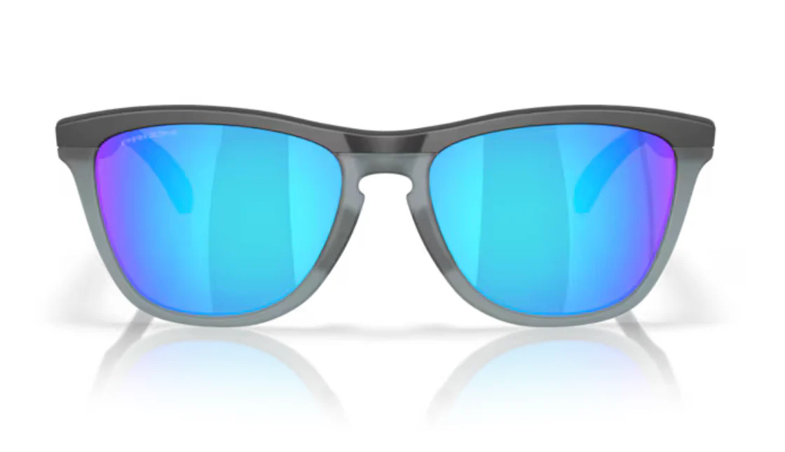 Oakley Frogskins- Matte Black/ Matte Crystal Black Prizm Sapphire - Image 2