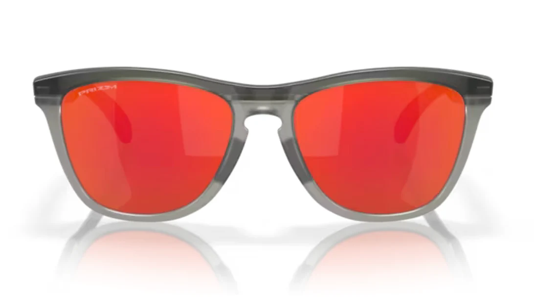 Oakley Frogskins- Matte Grey Smoke Prizm Ruby - Image 2