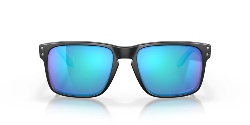 Oakley Holbrook Matte Black- Prizm Sapphire Polarized - Image 2