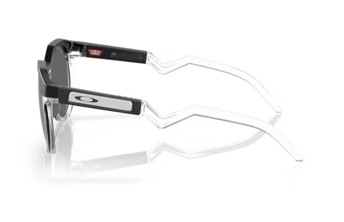 Oakley HSTN Matte Black/Clear- Prizm Black Polarized - Image 3