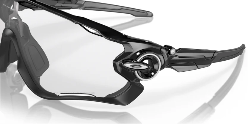Oakley Jawbreaker- Polished Black Clear Photochromic - Image 5