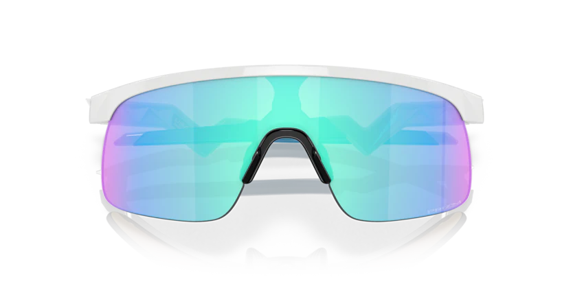 Oakley Resistor Youth - Polished White  Prizm Sapphire - Image 5