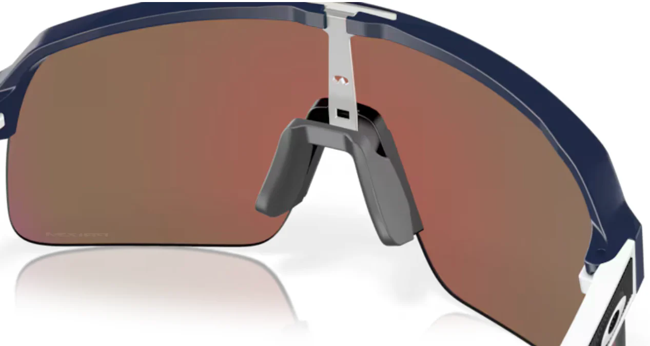 Oakley Sutro Lite- Matte Navy/ Matte White Prizm Violet - Image 6