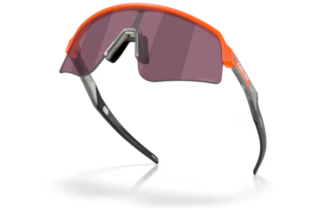 Oakley Sutro Lite Sweep- Matte Neon Orange/ Matte Grey Prizm Road Black - Image 2