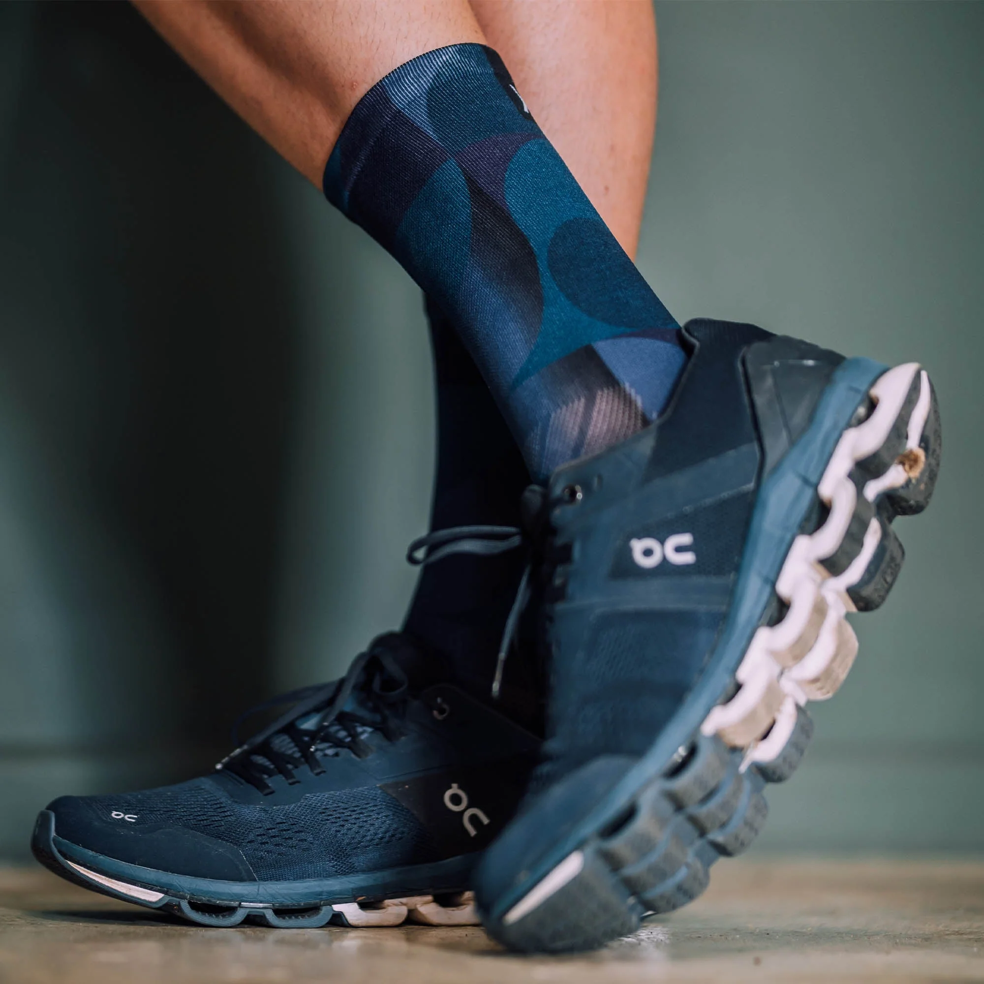Sox- Solid Navy Socks - Image 2
