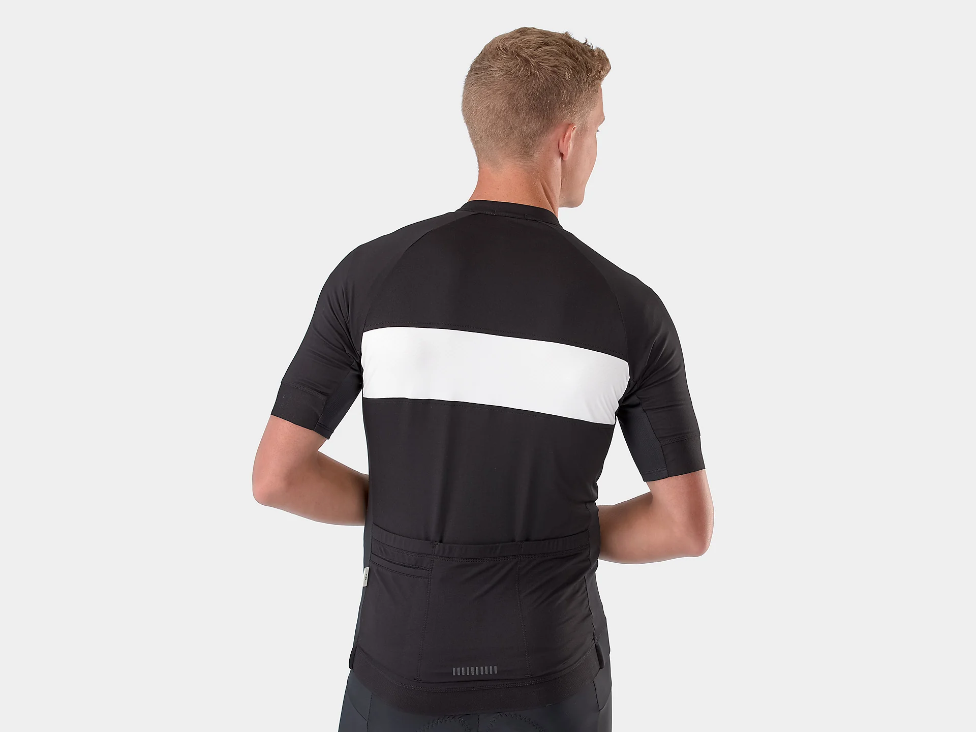 Trek Circuit LTD Cycling Jersey- Black/White - Image 2