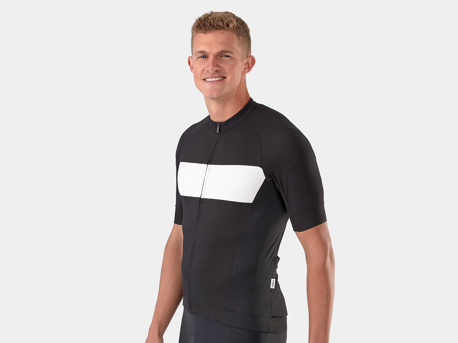Trek Circuit LTD Cycling Jersey- Black/White - Image 3