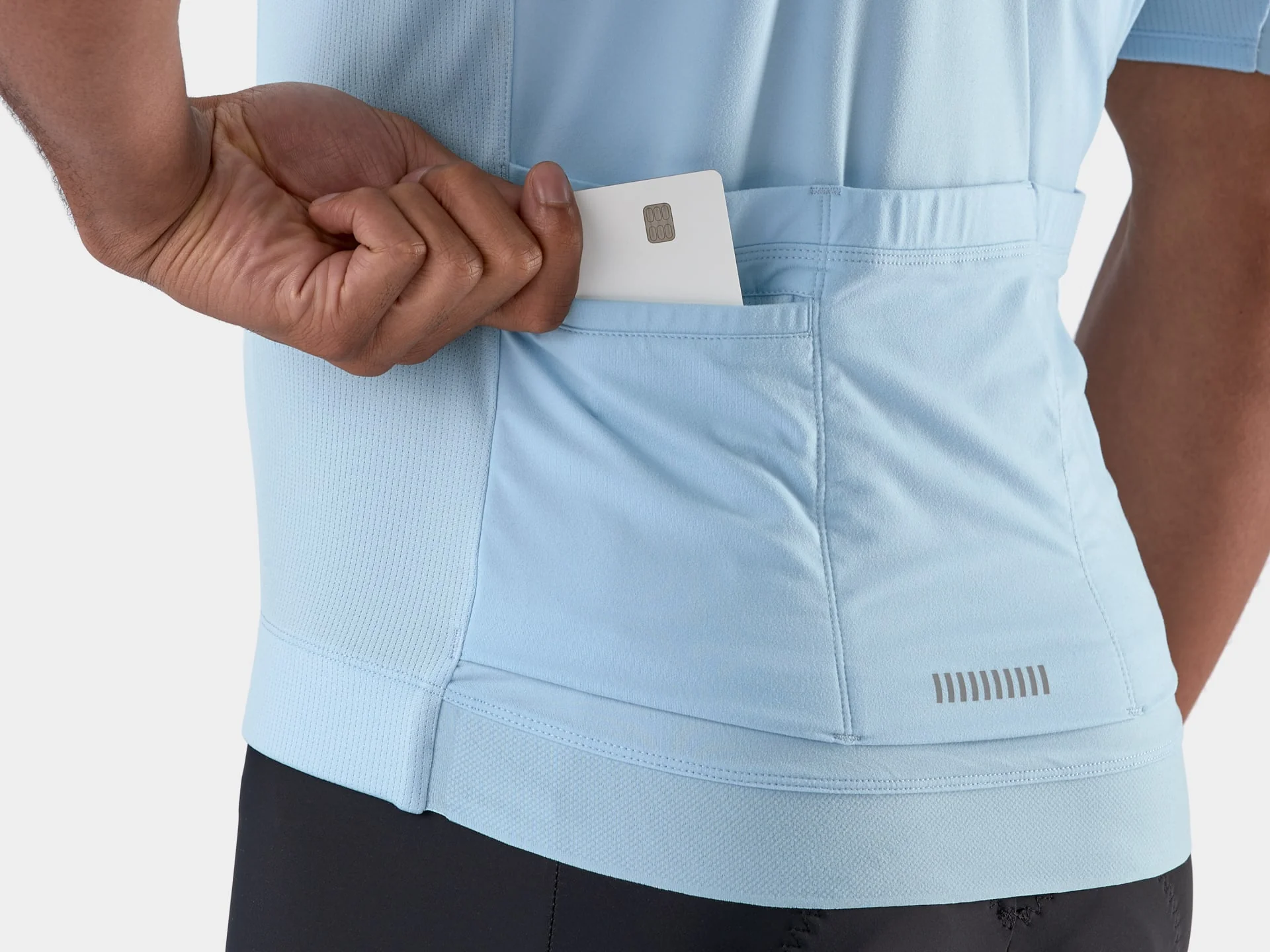 Trek Circuit LTD Cycling Jersey - Dusty Blue/Deep Dark Blue - Image 8
