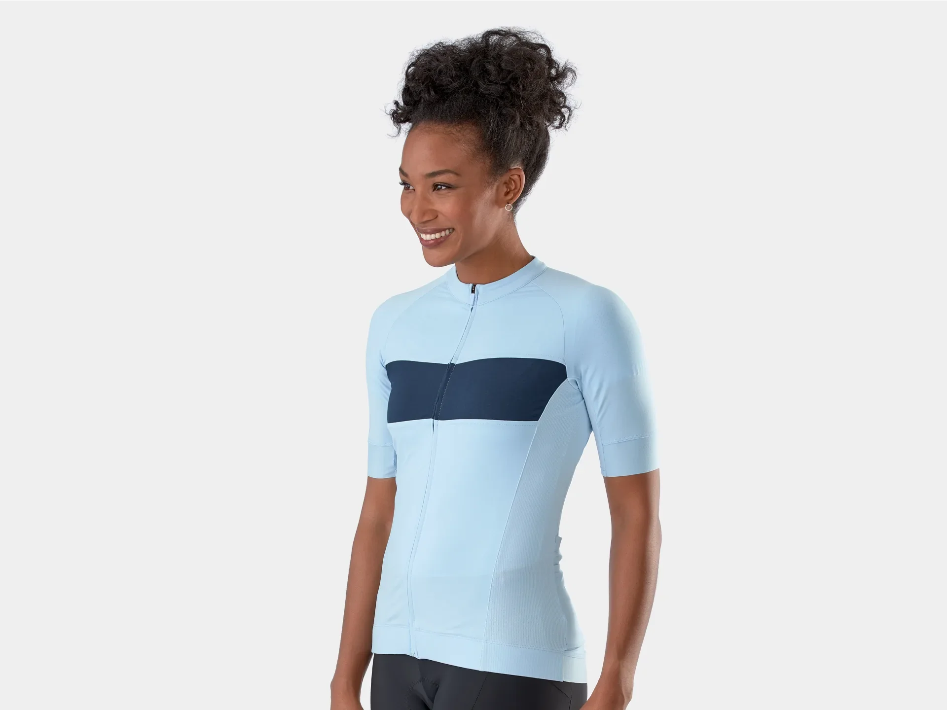 Trek Circuit Women's LTD Cycling Jersey - Dusty Blue/Deep Dark Blue - Image 4
