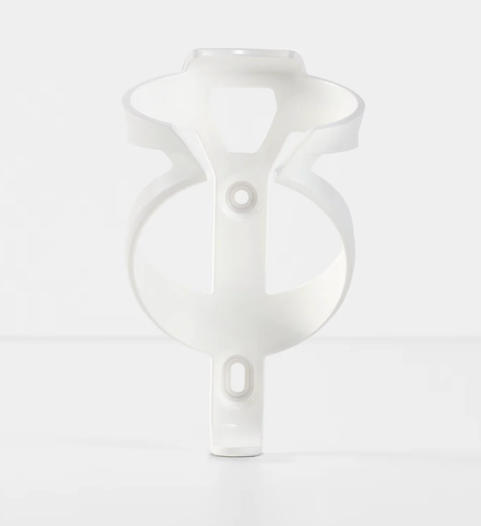Trek Elite Recycled Water Bottle Cage- White Gloss - Image 2