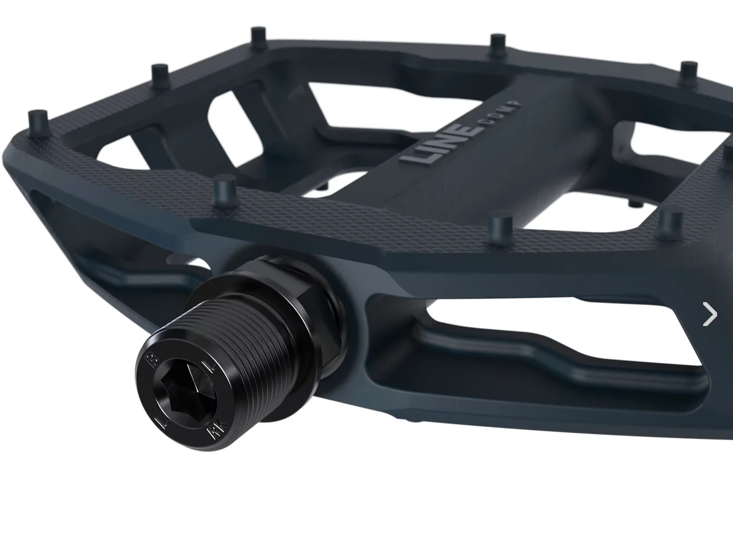 Trek Line Comp Flat Pedal Set- Nautical Navy - Image 4