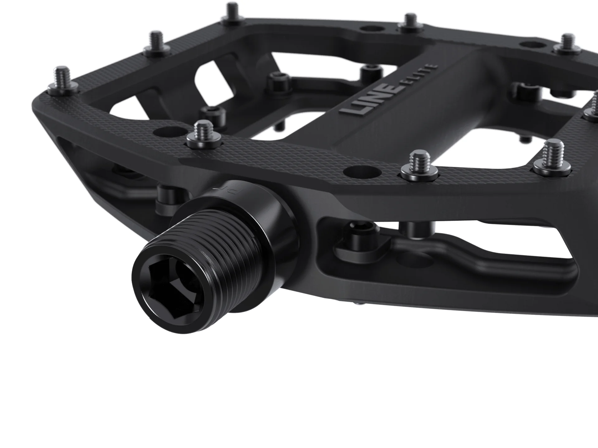 Trek Line Elite Flat Pedal Set- Matte Black - Image 3