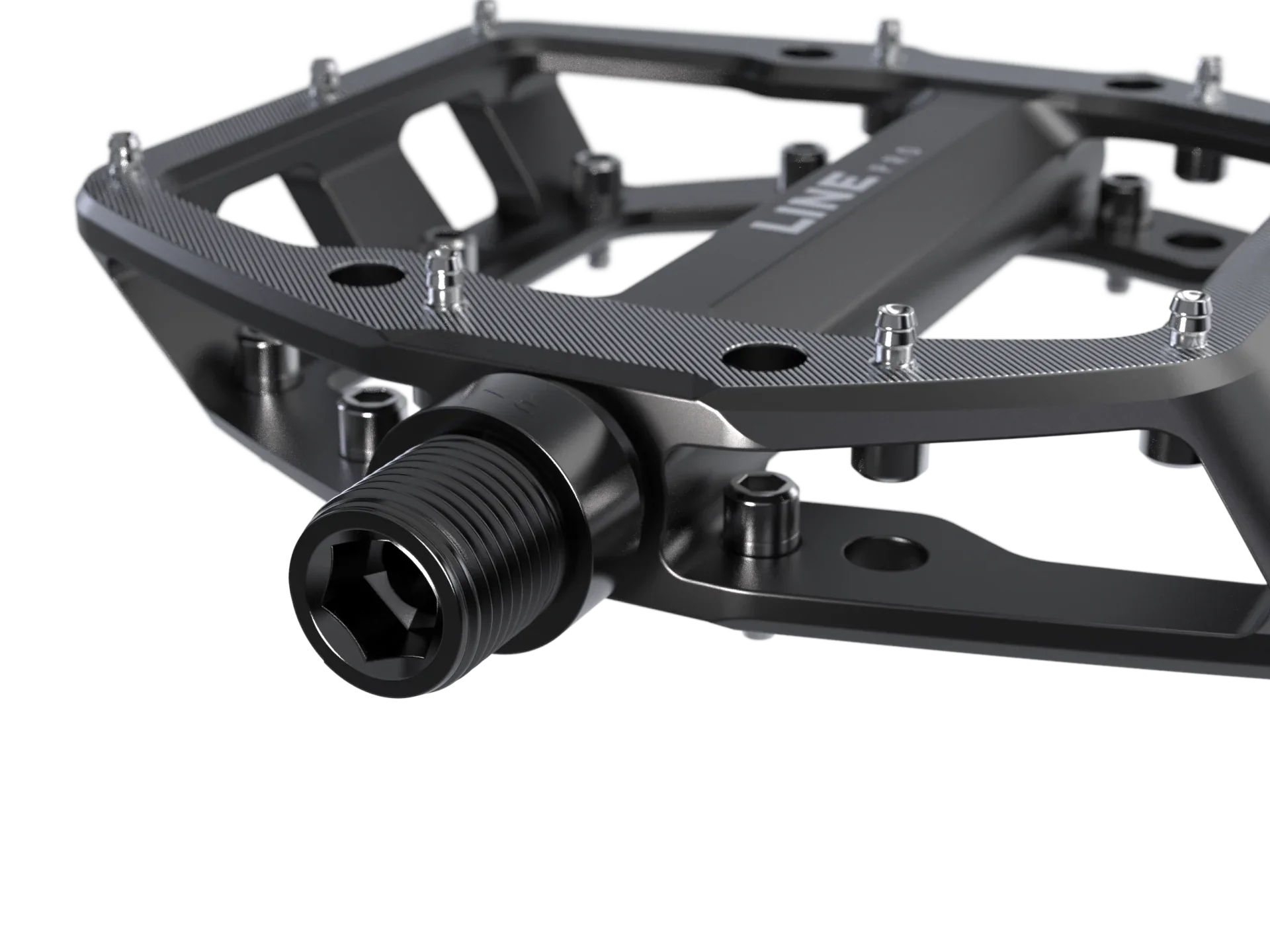 Trek Line Pro Flat Pedal Set - Black - Image 3