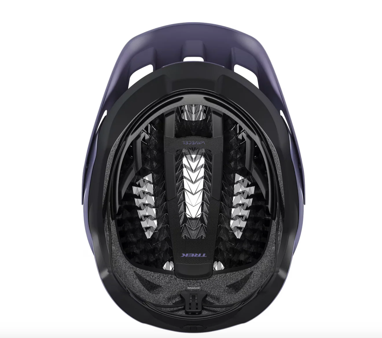 Trek Quantum WaveCel Mountain Bike Helmet - Matte Lavender Haze - Image 6