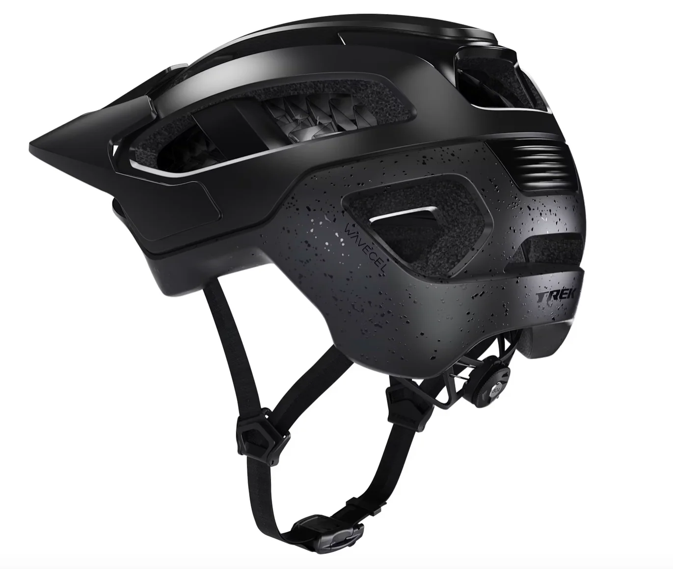 Trek Rally WaveCel Mountain Bike Helmet- Black - Image 4