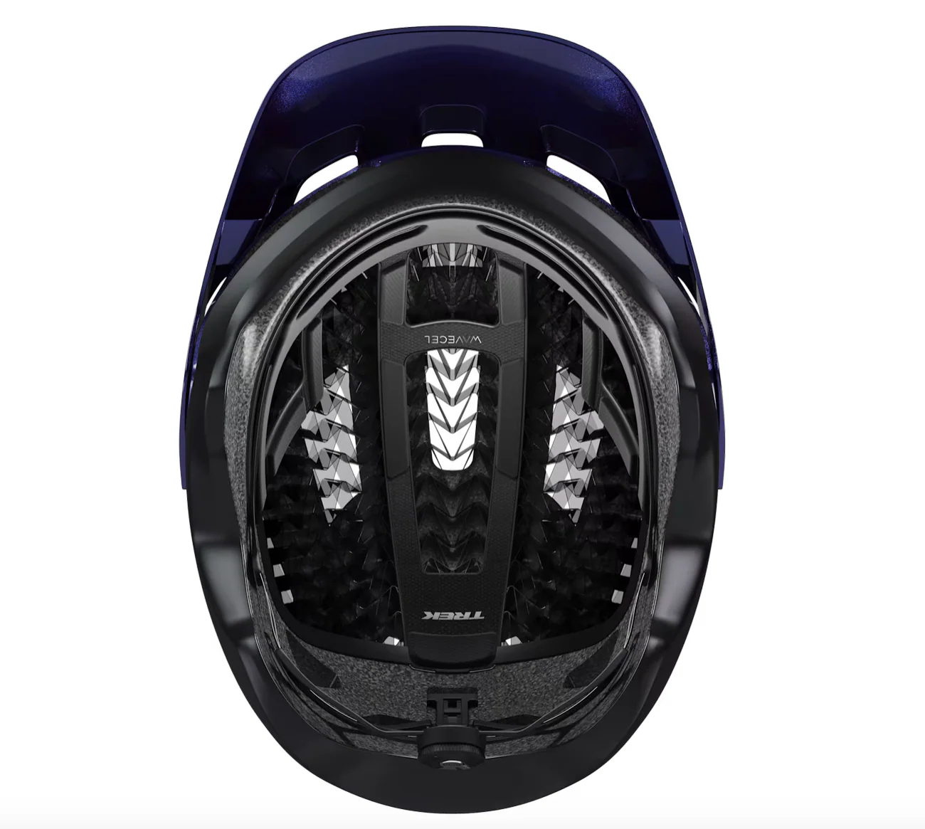 Trek Rally WaveCel Mountain Bike Helmet- Purple Flip/ Black - Image 4