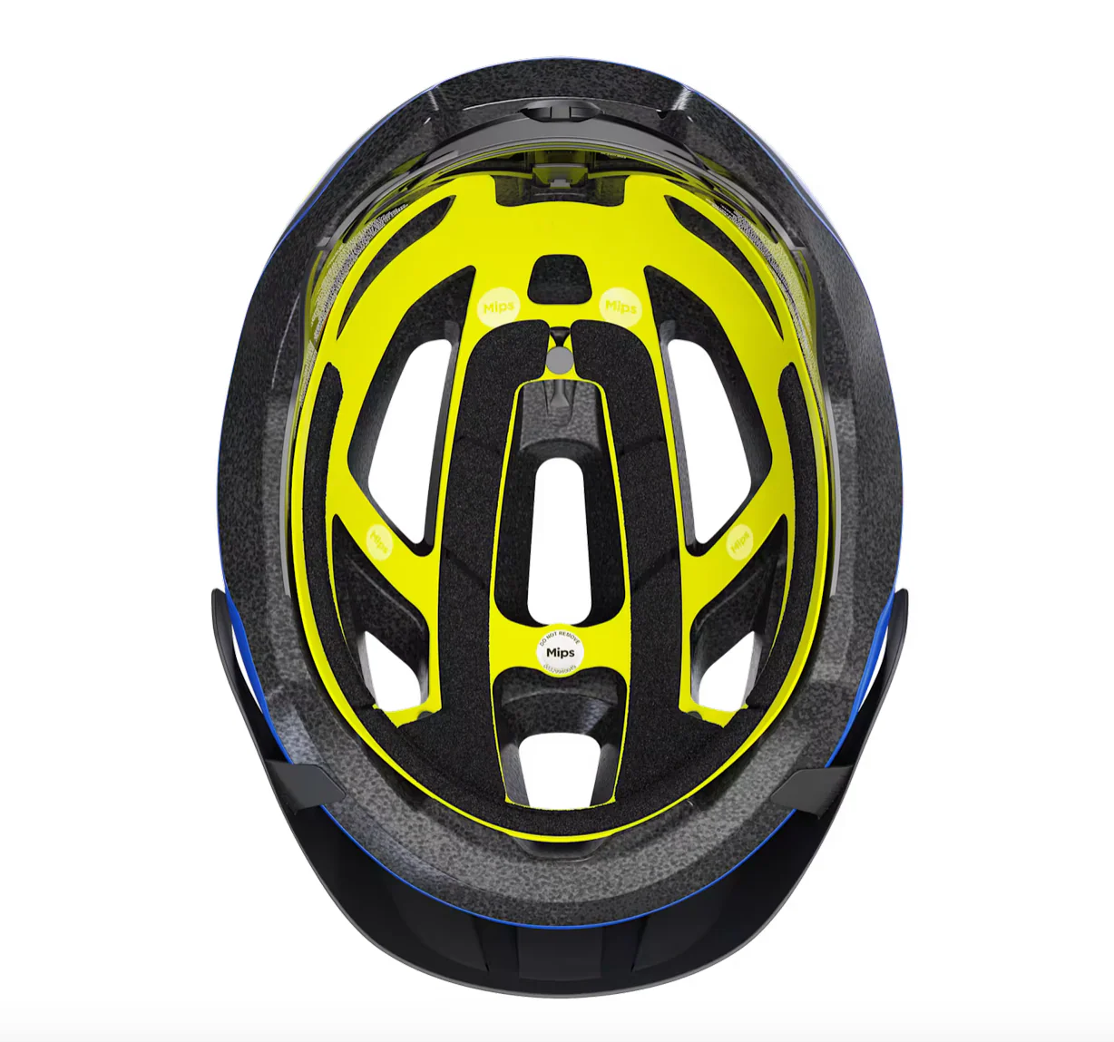 Trek Solstice Mips Youth Bike Helmet - Matte Royal Blue - Image 6