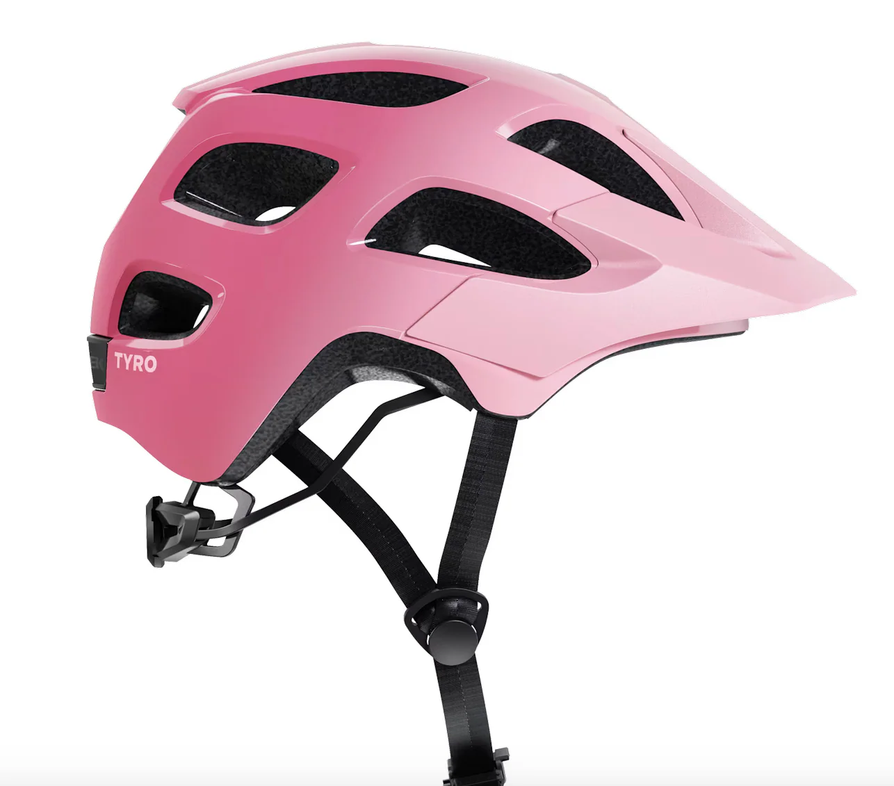 Trek Tyro Child Bike Helmet- Pink Frosting - Image 4